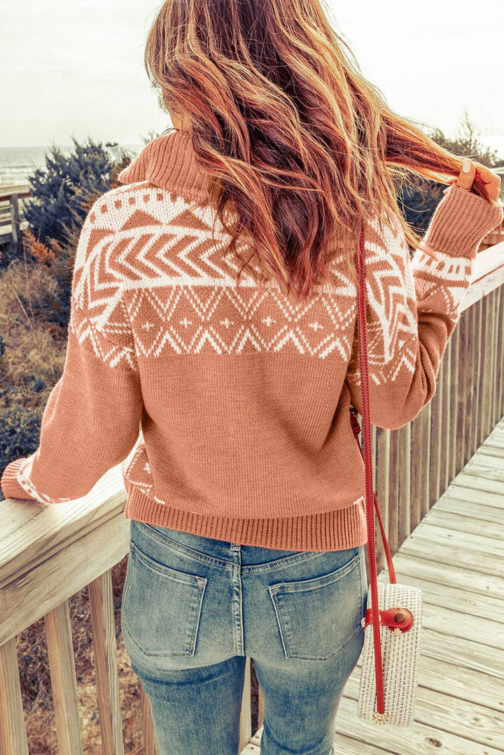 a woman standing on a wooden deck with her back to the camera