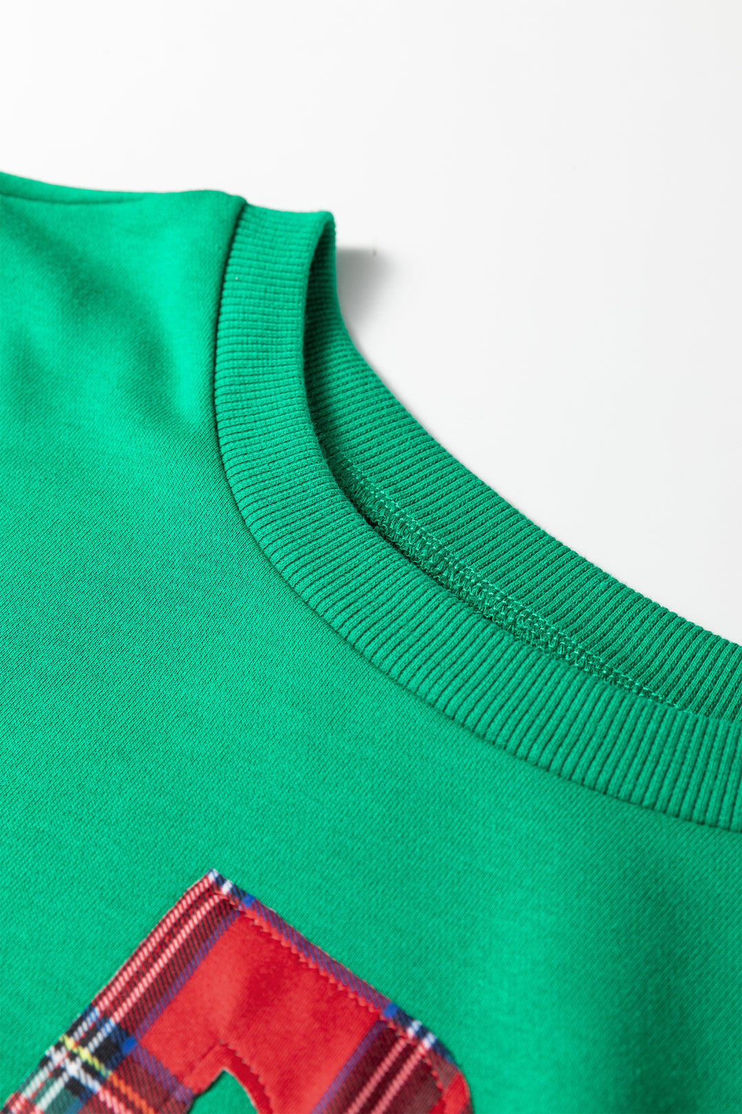 Sea Green Plaid MERRY Christmas Vacation Sweatshirt