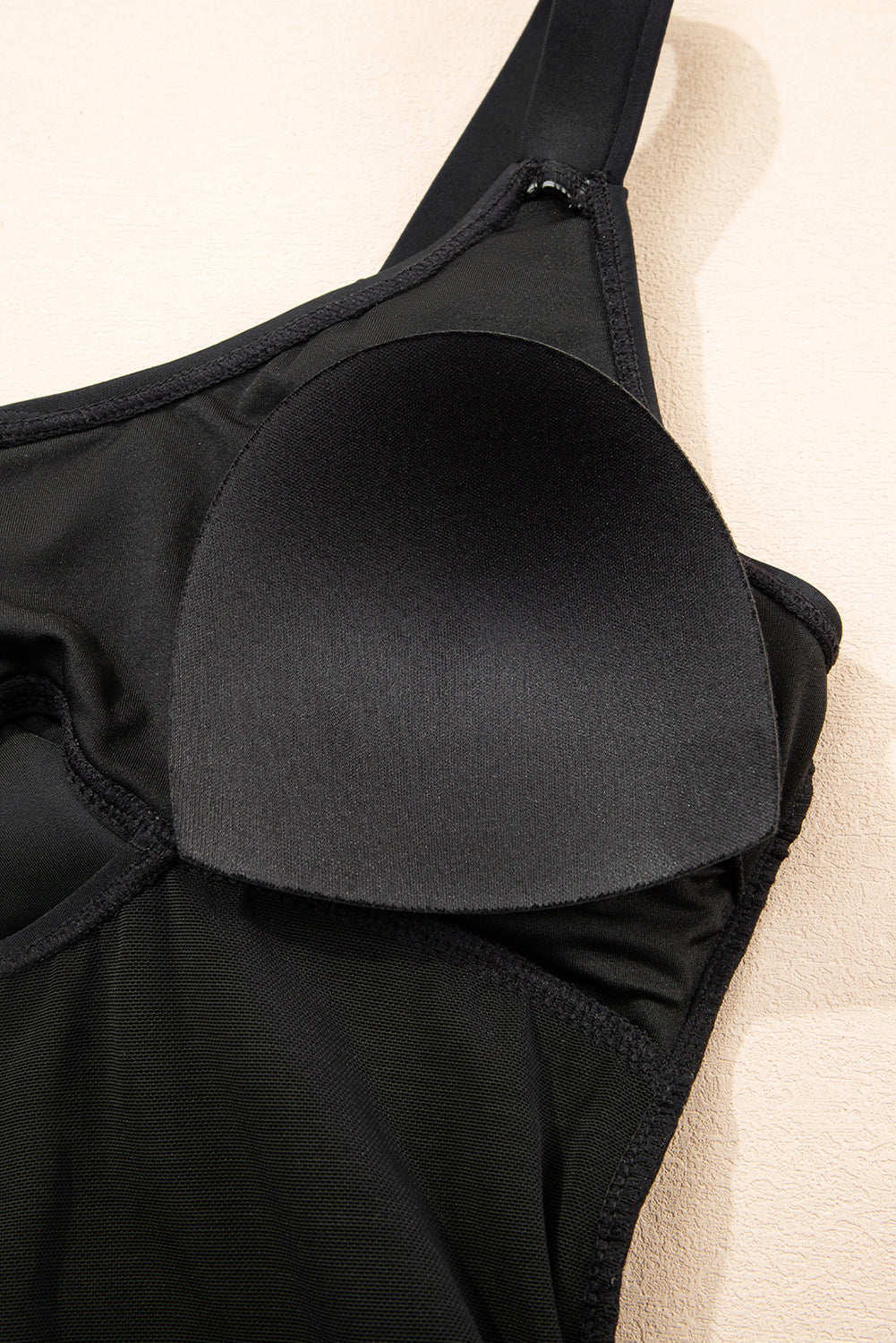 Adjustable Straps Cutout Ruched Knot Slit One Piece Swim Dress