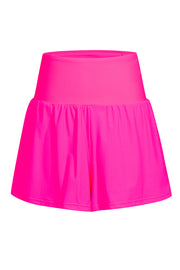 a women's tennis skirt in pink