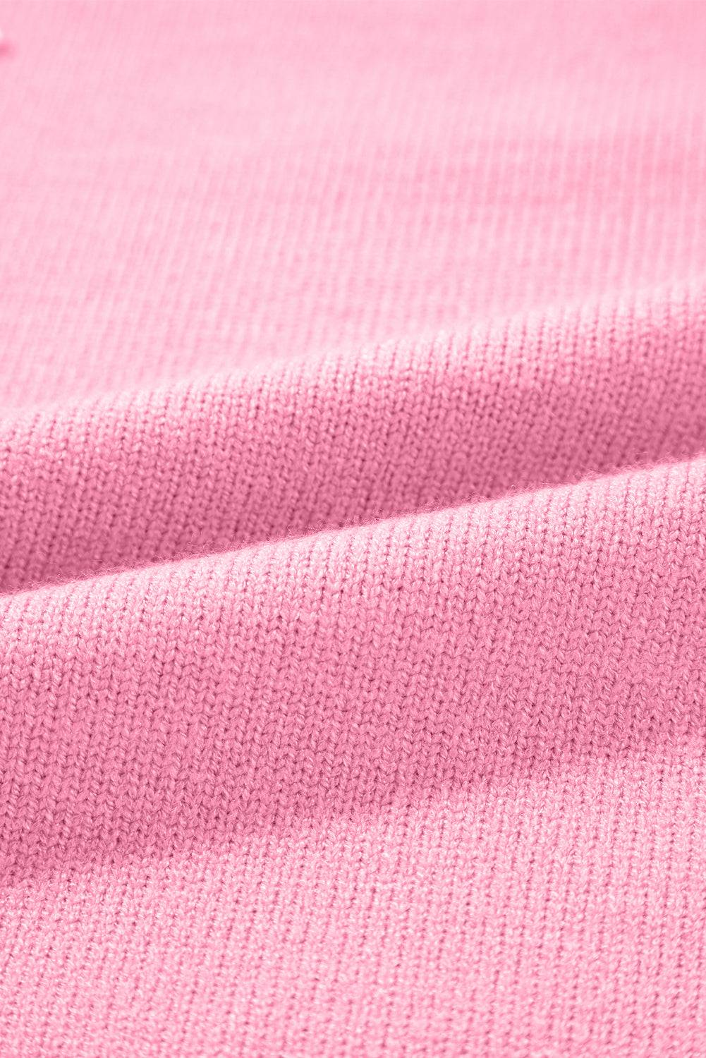 a close up of a pink fabric