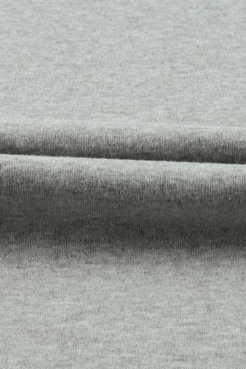 a close up view of a plain grey fabric