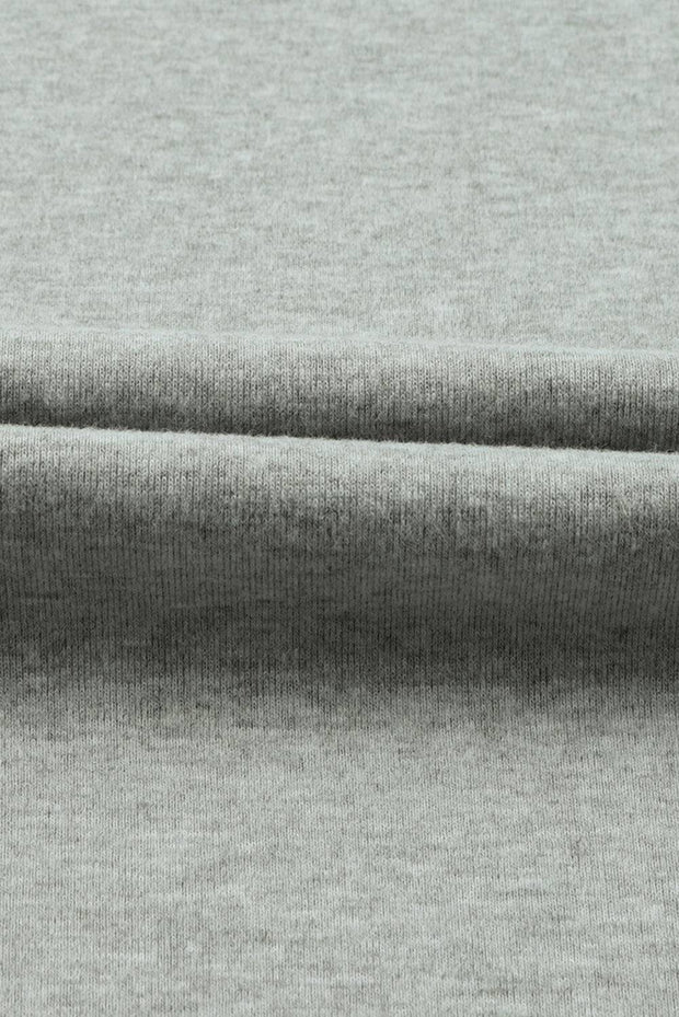 a close up view of a plain grey fabric
