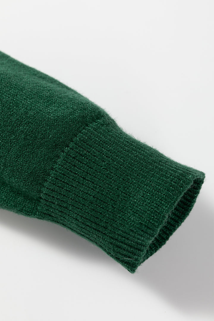 MERRY Letter Pattern Christmas Raglan Sleeve Sweater