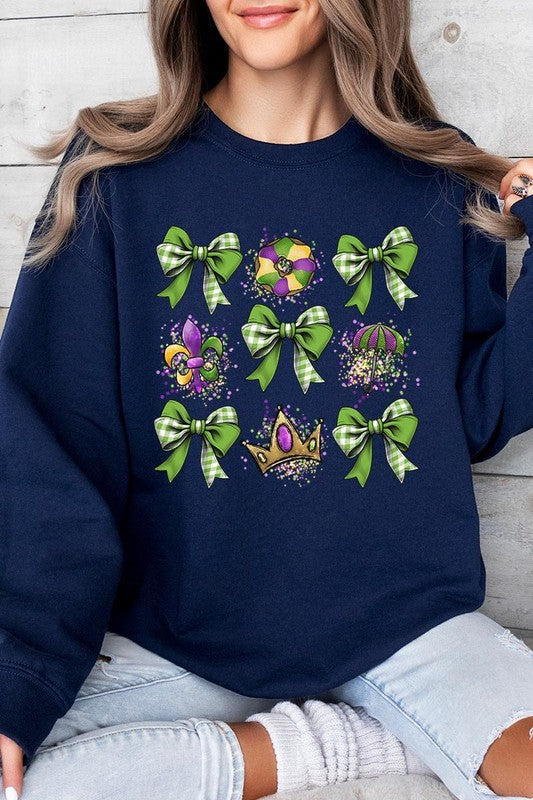 Mardi Gras Graphic Sweatshirt