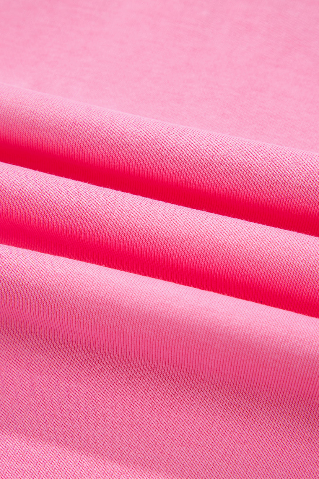 Sachet Pink Slim Ribbed Tank Top and Sweatpants Set