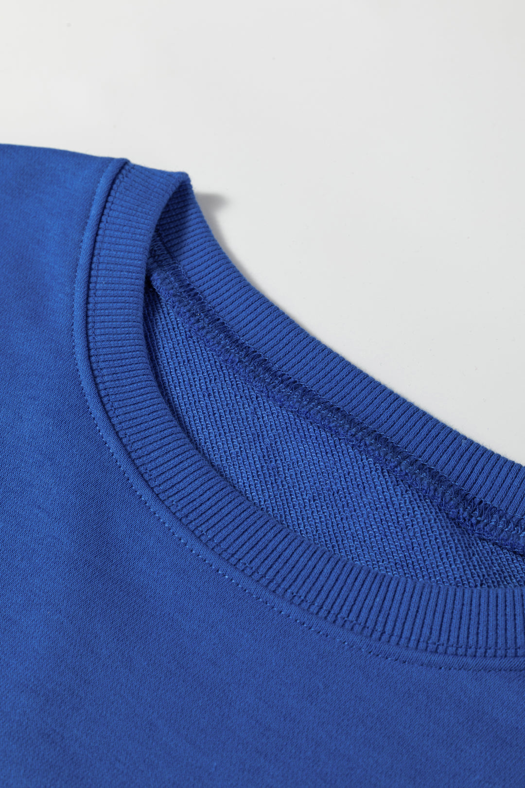 Varsity Stripe Detail Drop Shoulder Pullover Mini Skirt Set