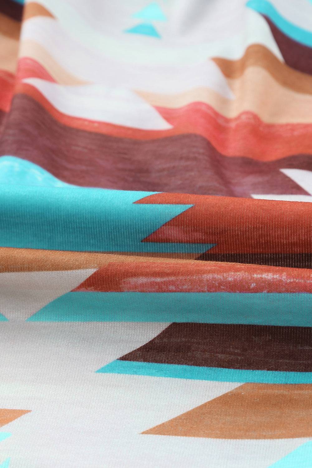 a close up of a fabric with a design on it