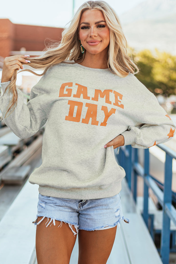 Game Day Graphic Football Season Sweatshirt