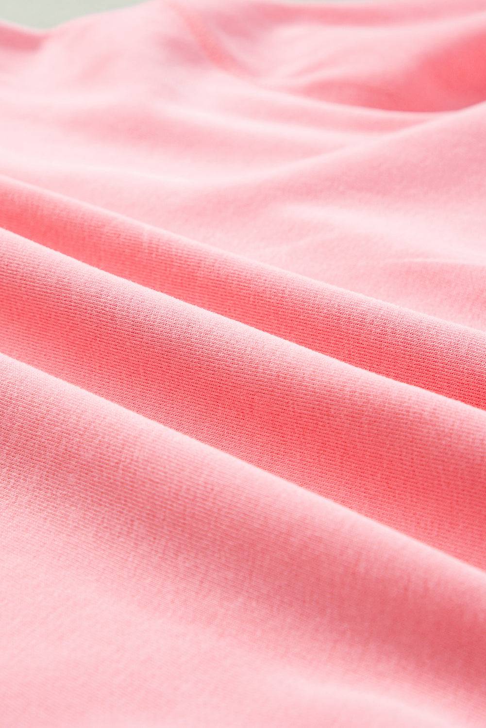 a close up view of a pink fabric