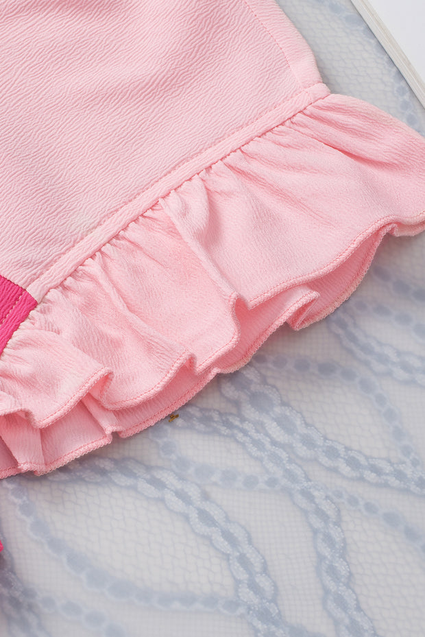 a close up of a baby's diaper on a bed