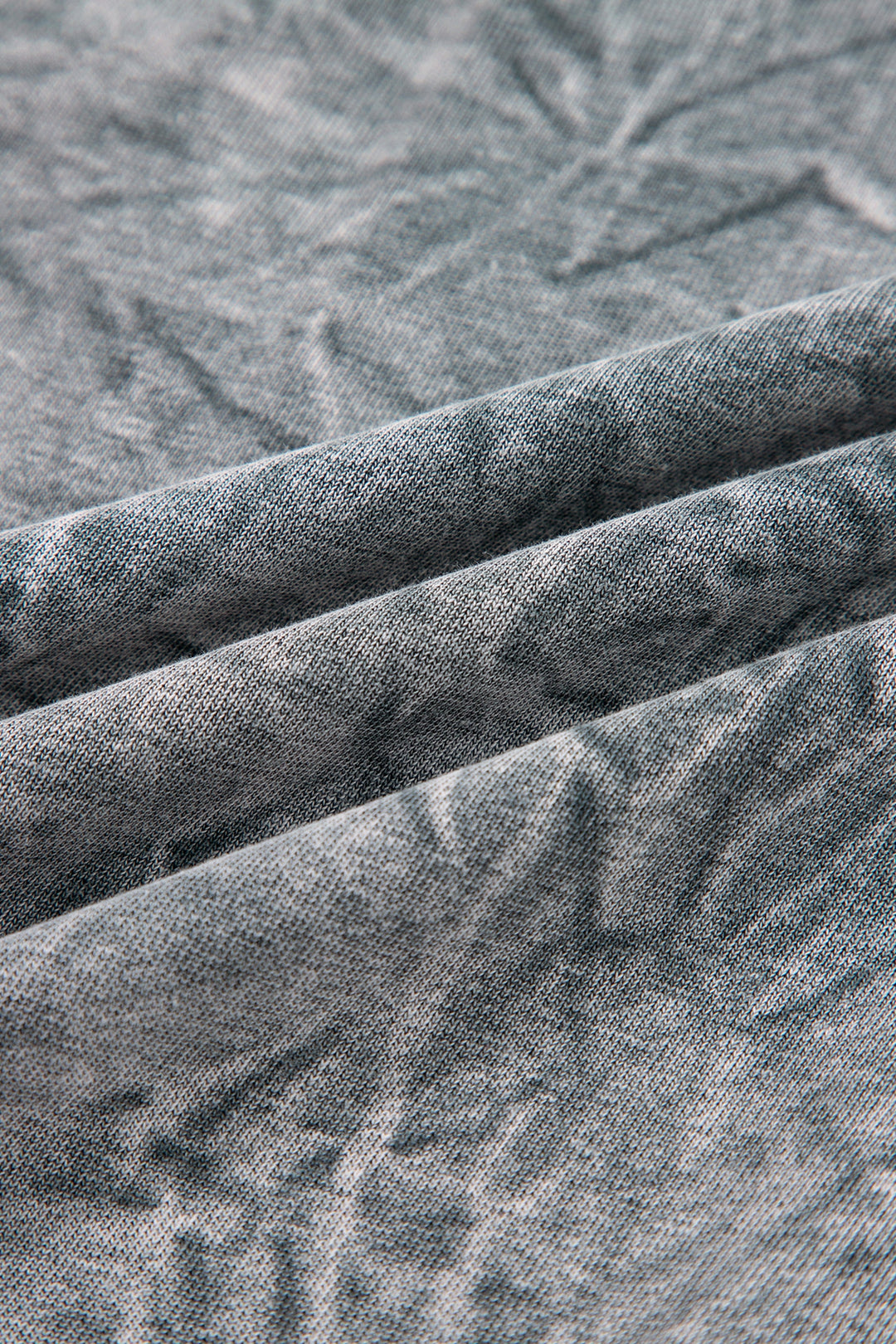 saved by grace Letter Embroidery Mineral Wash Loose Sweatshirt