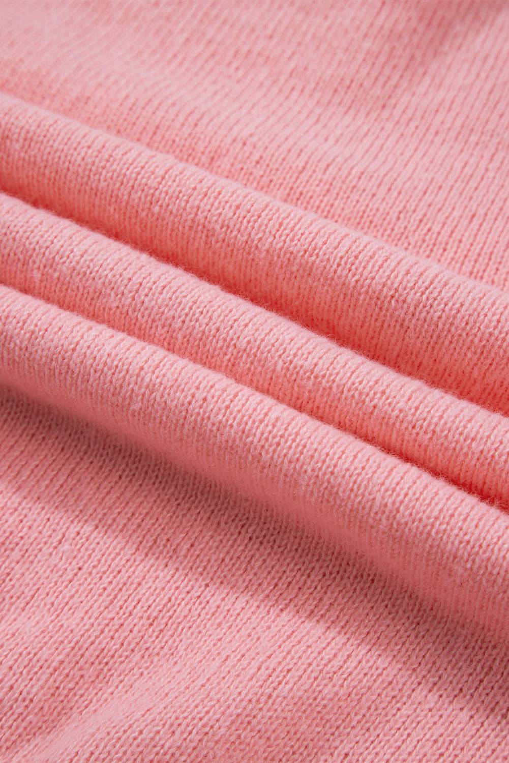 a close up view of a pink fabric