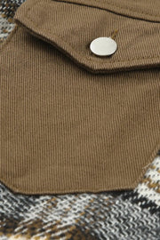 a close up of a button on a sweater