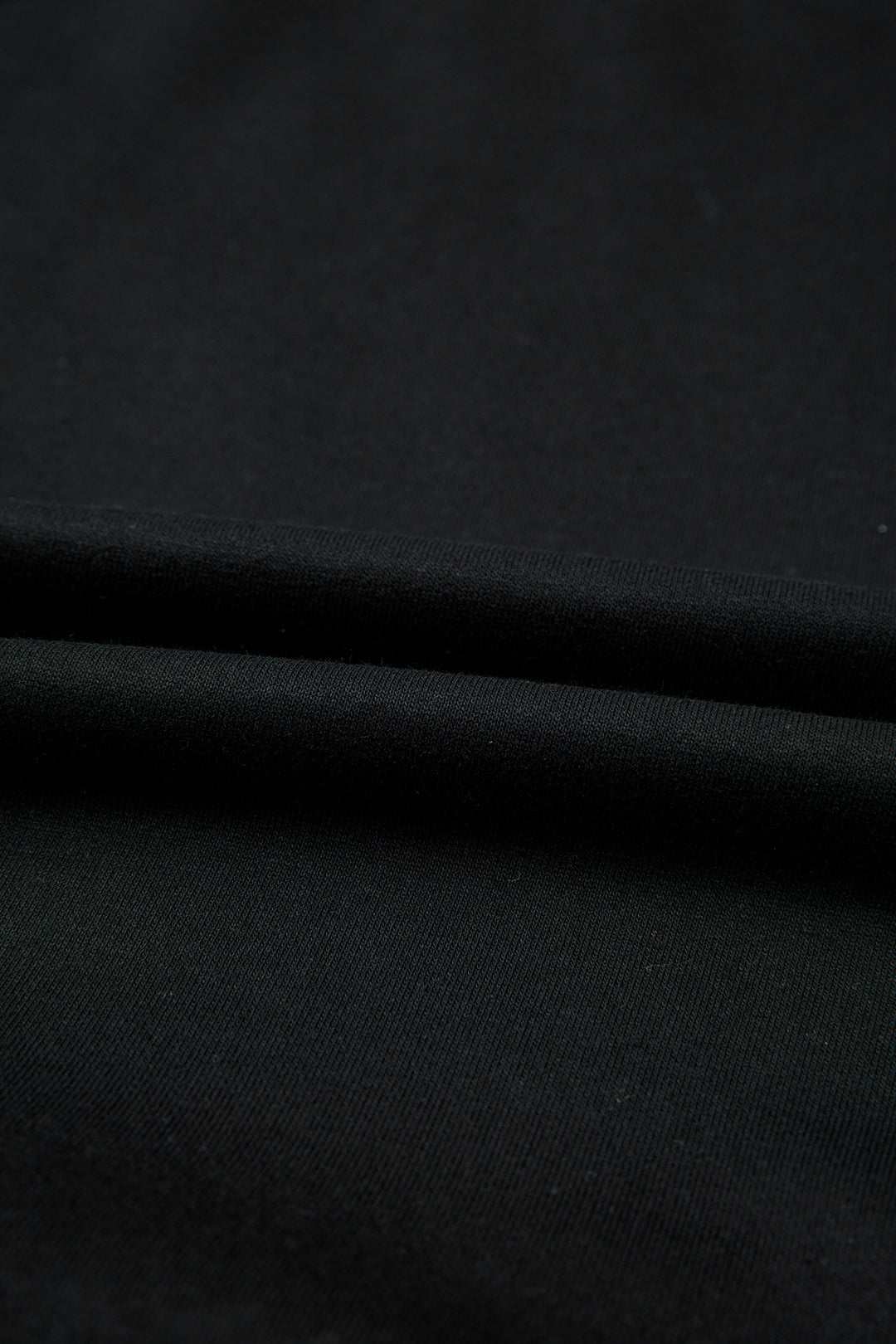 Black Bow Letter Graphic Exposed Seam Baggy Sweatshirt