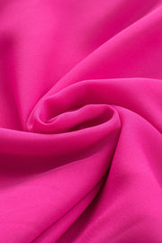 a close up of a bright pink fabric