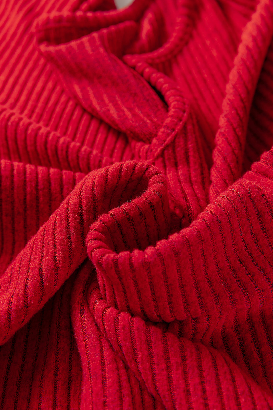 Ribbed Notched Neck Knit Long Sleeve Leggings Two Pieces Lounge Set