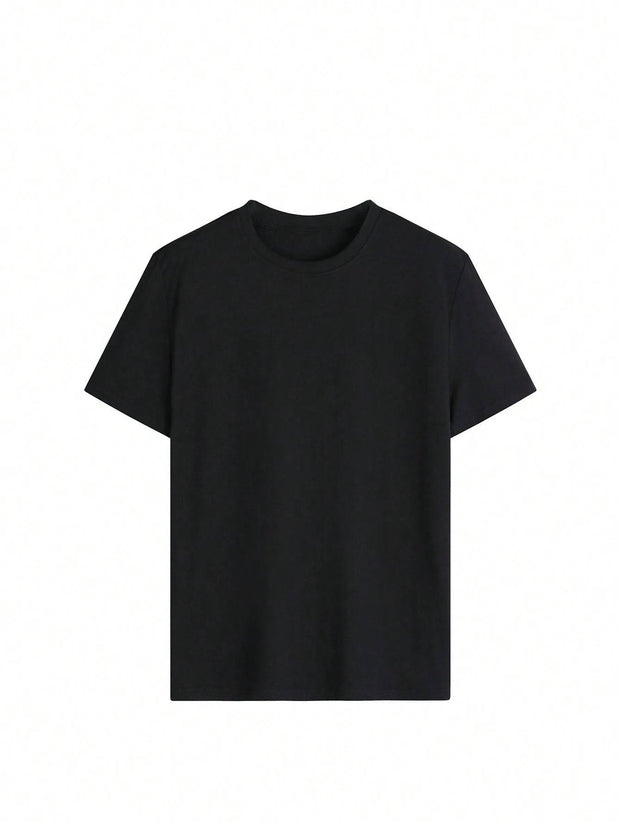 Graphic Round Neck Half Sleeve T-Shirt -