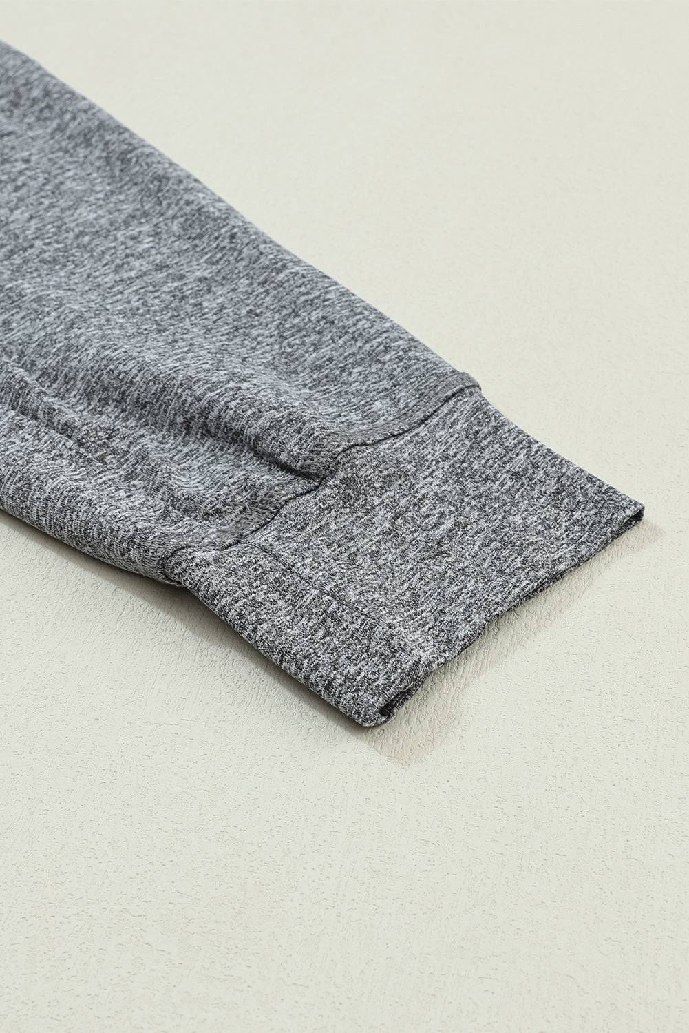 a close up of a pair of gray pants