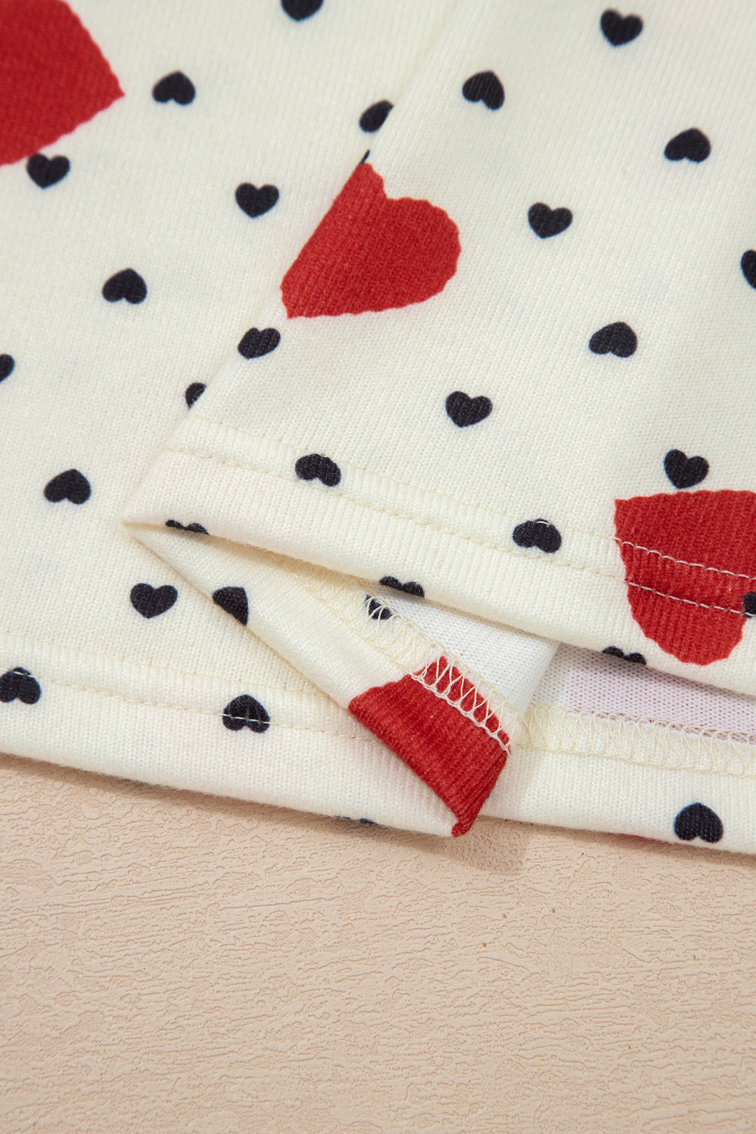 Red Heart Festive Valentine Blouse