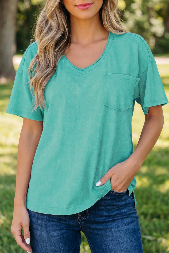 Cotton Mineral Wash T Shirt