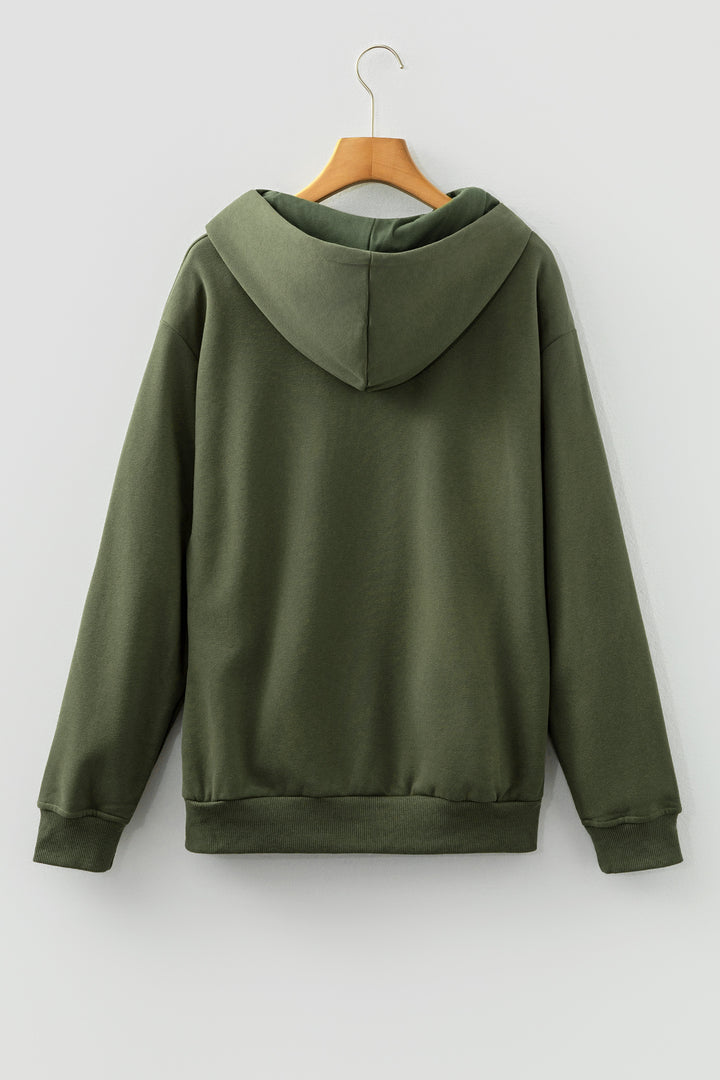 Loose Kangaroo Pocket Hoodie
