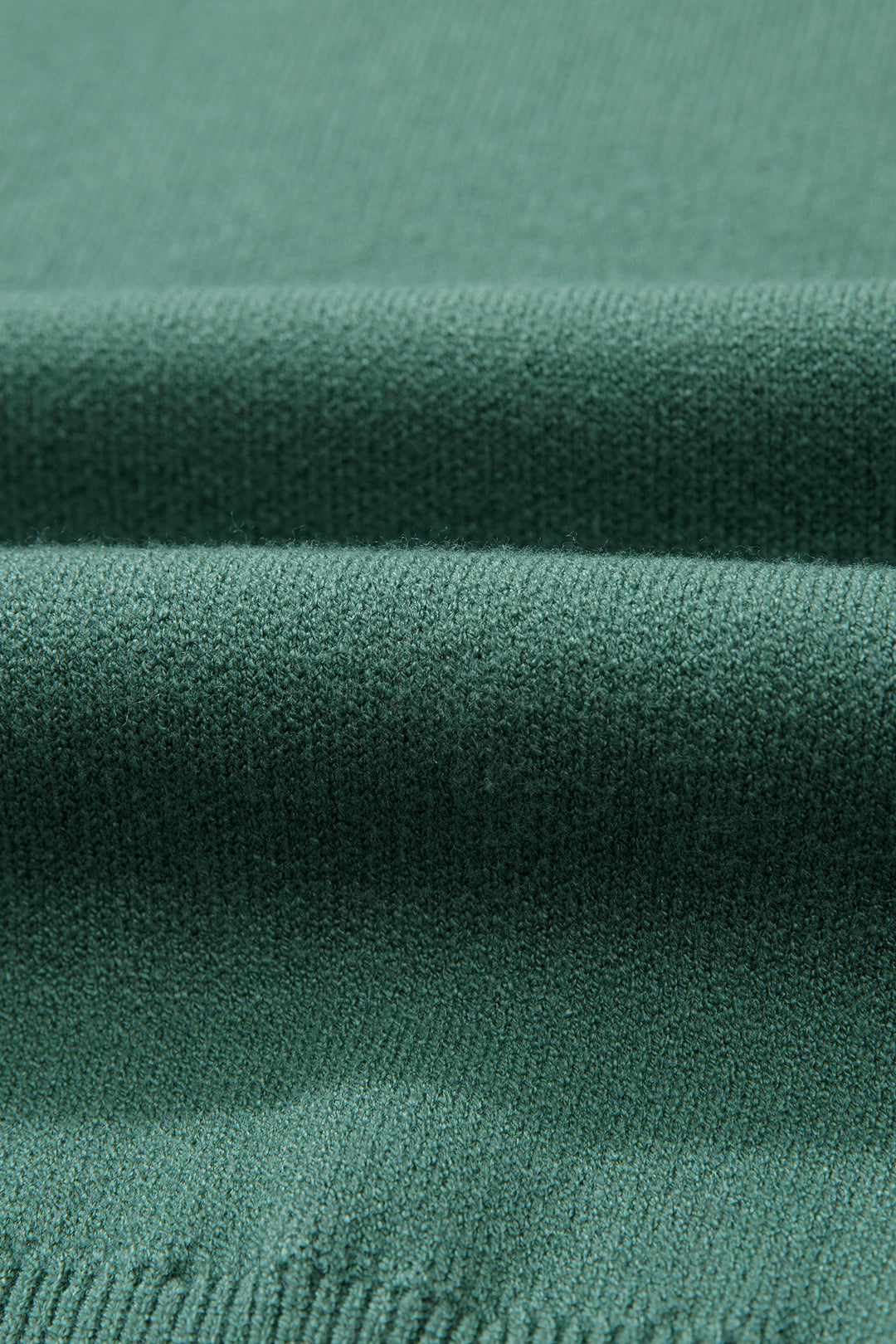 Blackish Green HO HO HO MERRY CHRISTMAS Drop Shoulder Loose Sweater