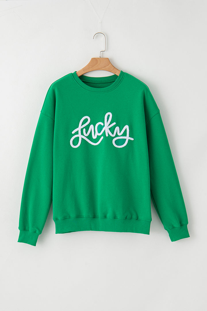 MERRY Graphic Pullover Sweatshirt