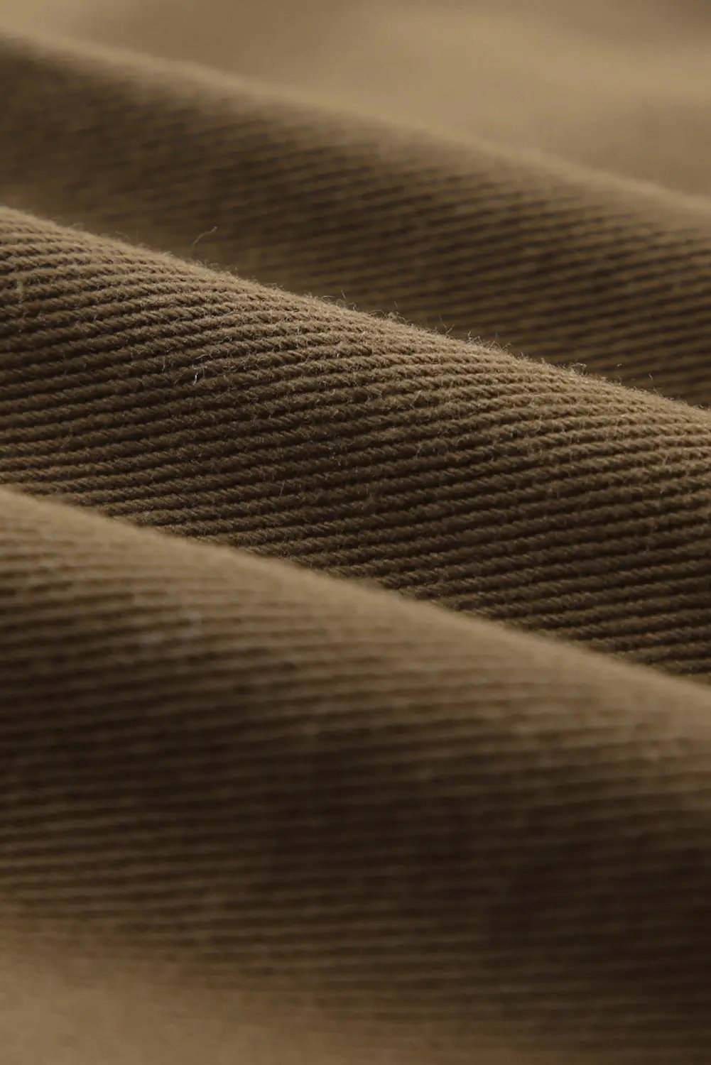 a close up view of a brown fabric