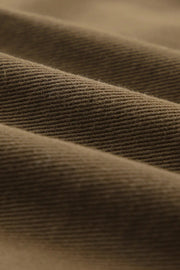 a close up view of a brown fabric