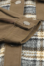 a close up of a jacket with buttons on it