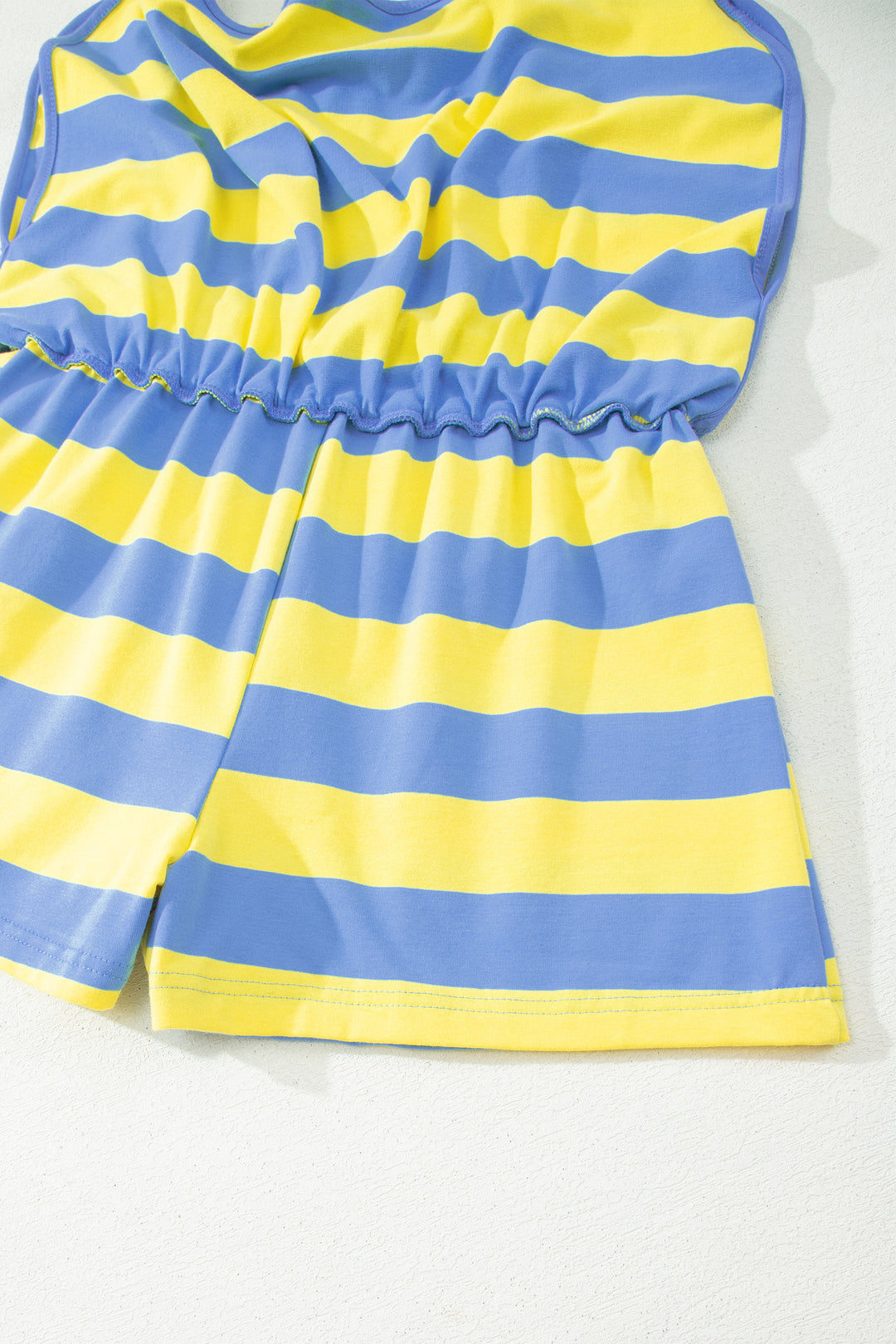 Stripe Dolman Tee Drawstring Skort Athletic 2pcs Set