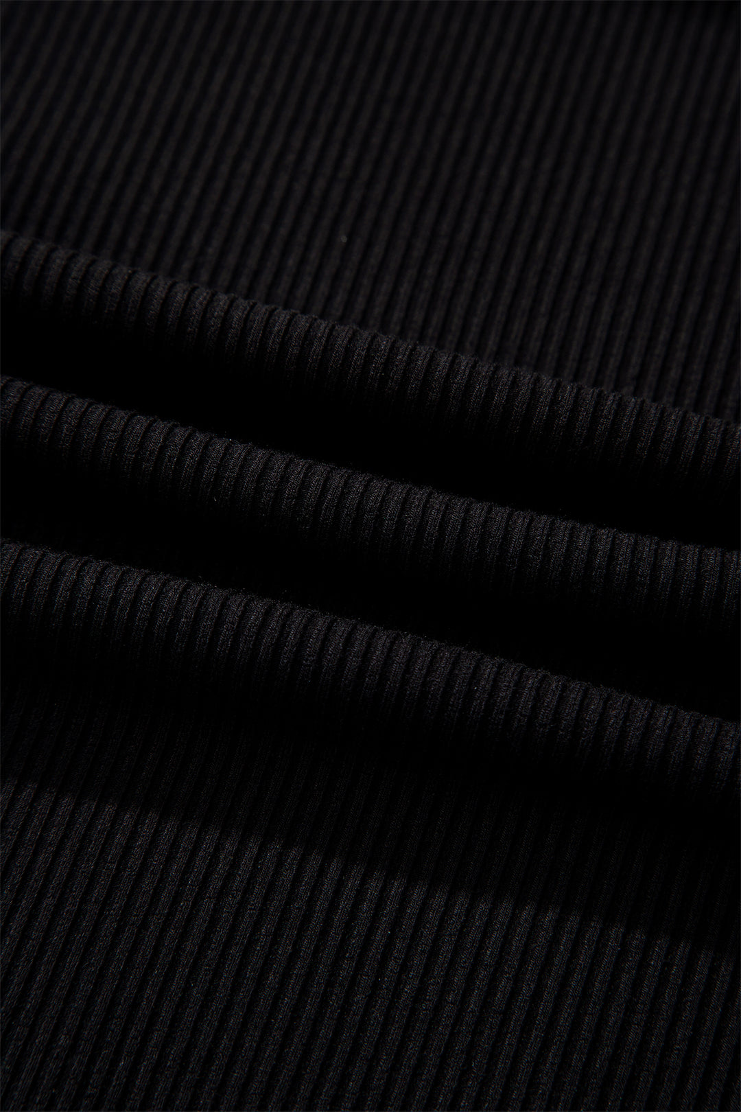 Ribbed Long Sleeve Crew Neck Solid Color Bodysuit