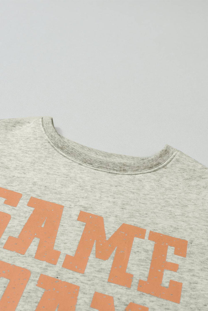 Game Day Graphic Football Season Sweatshirt