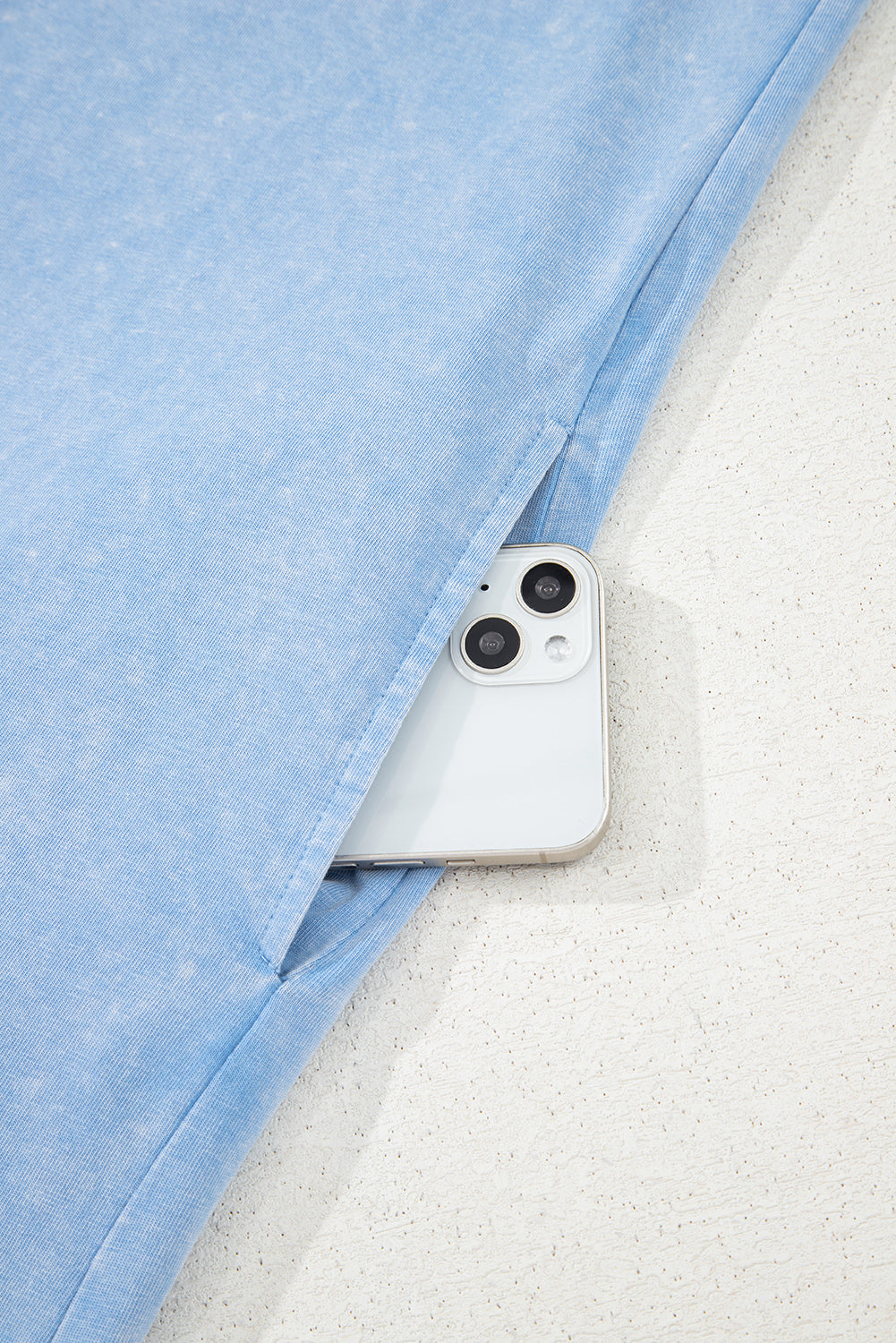 Mineral Wash Tank Mini Dress with Pockets