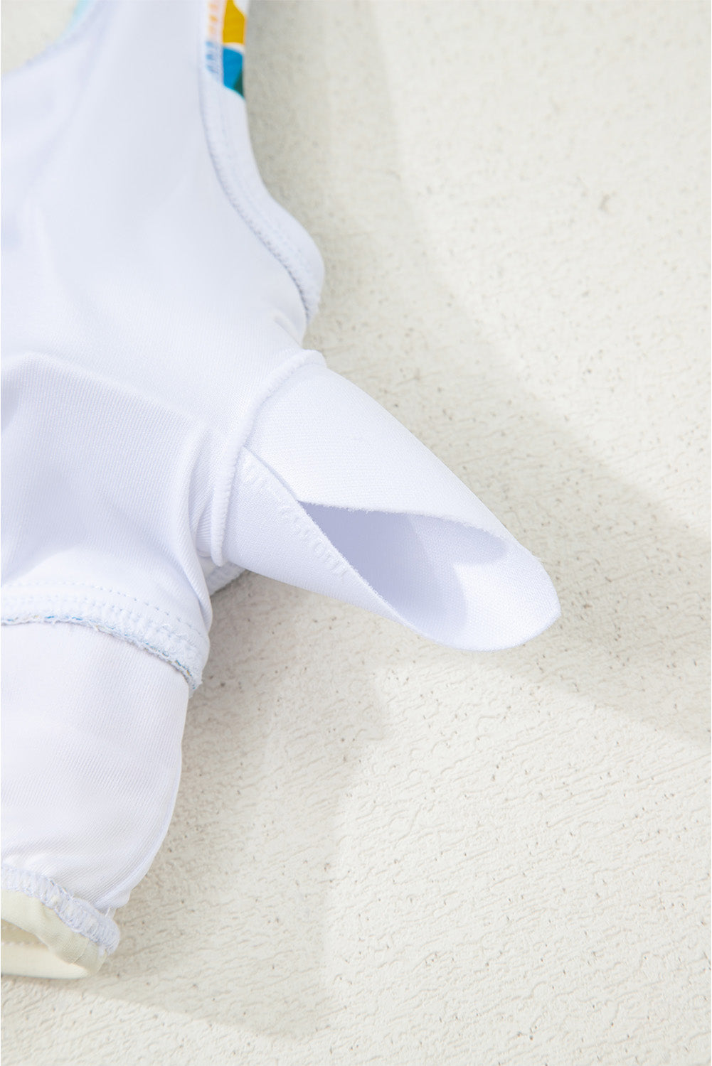 Green Floral Print Racerback Cutout High Waist 2pcs Bikini