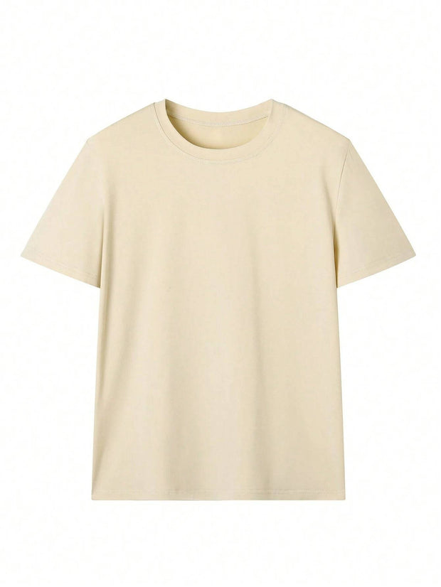 Graphic Round Neck Half Sleeve T-Shirt -