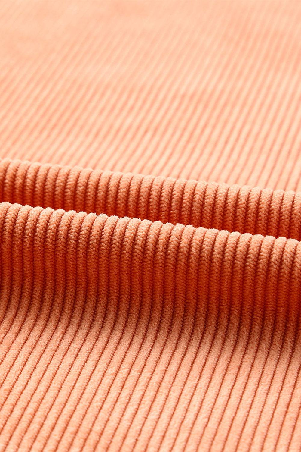 a close up of an orange fabric