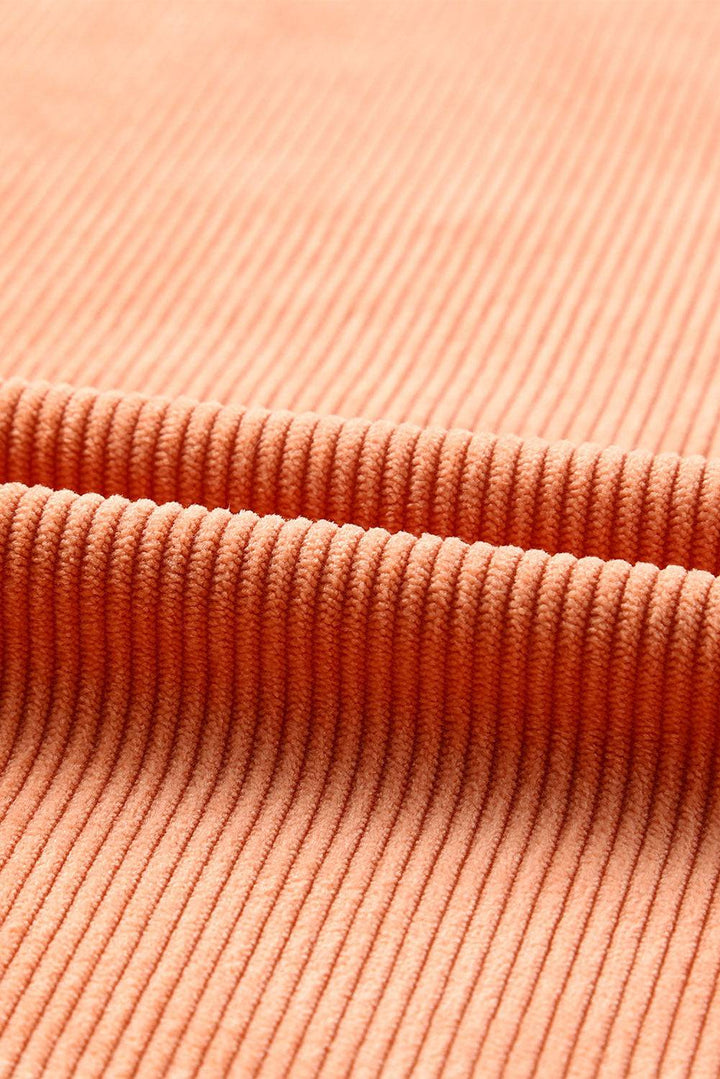 a close up of an orange fabric