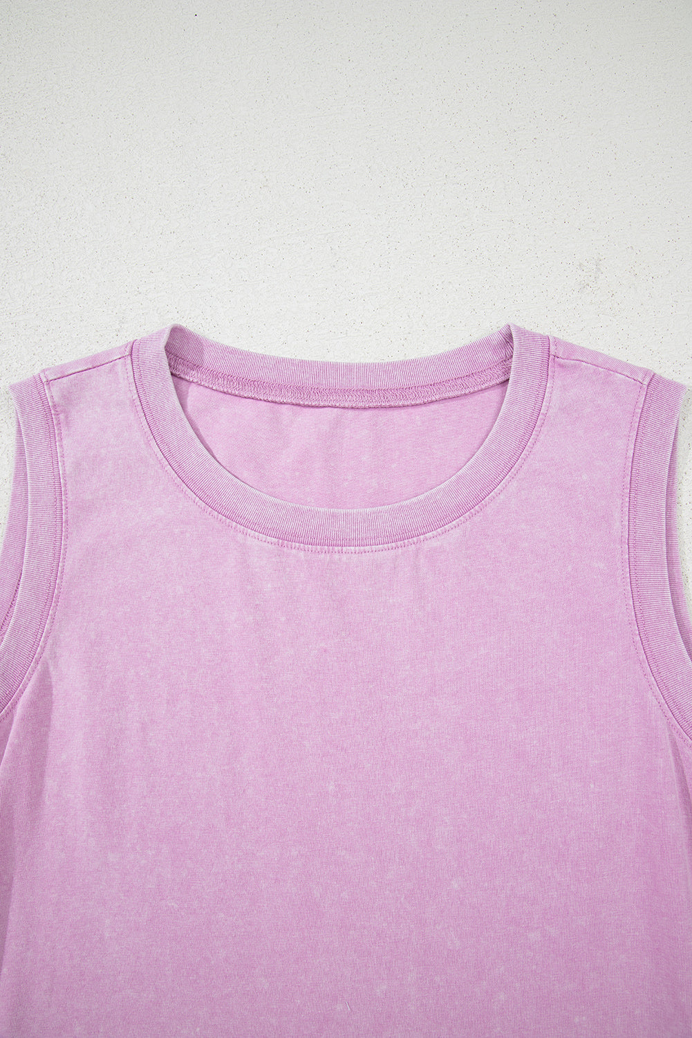 Mineral Wash Tank Mini Dress with Pockets