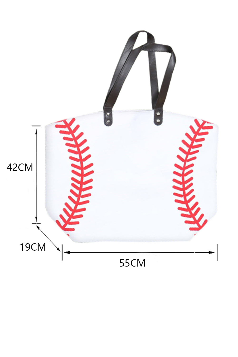 sports Pattern Canvas Large Tote Bag