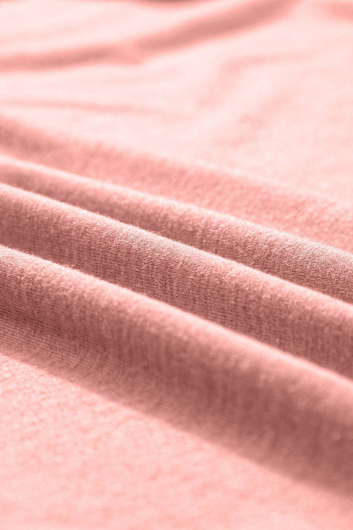 a close up view of a pink fabric