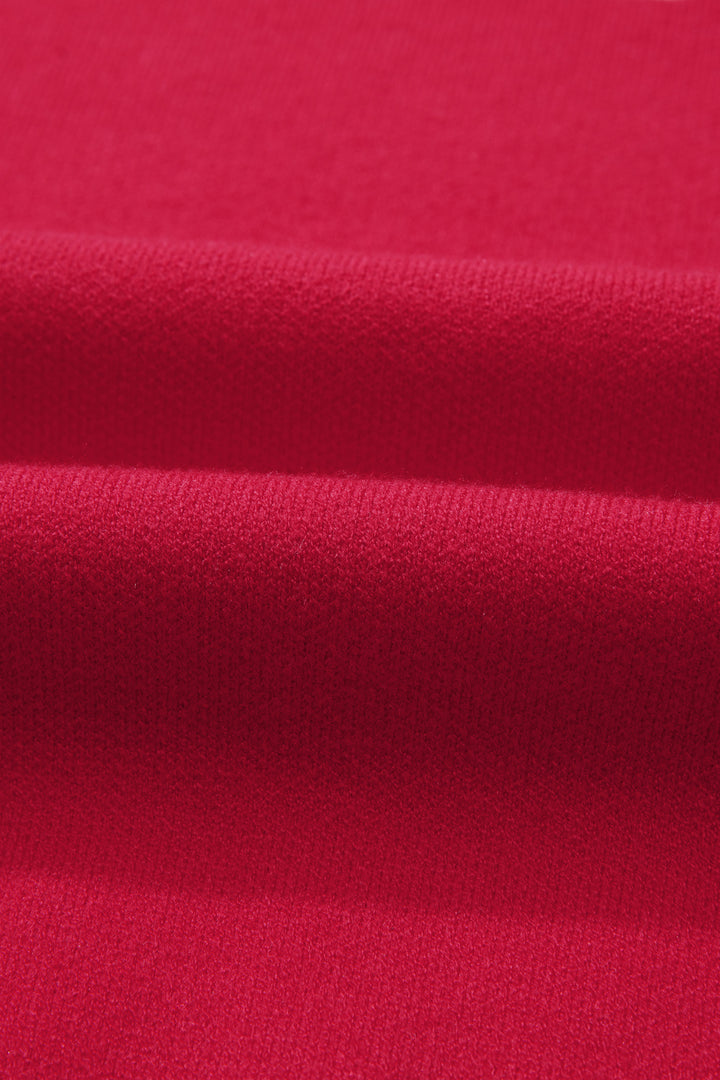 Blackish Green HO HO HO MERRY CHRISTMAS Drop Shoulder Loose Sweater