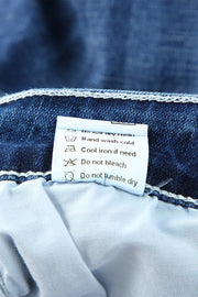 a label on the back of a pair of jeans