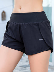a close up of a person wearing a short shorts
