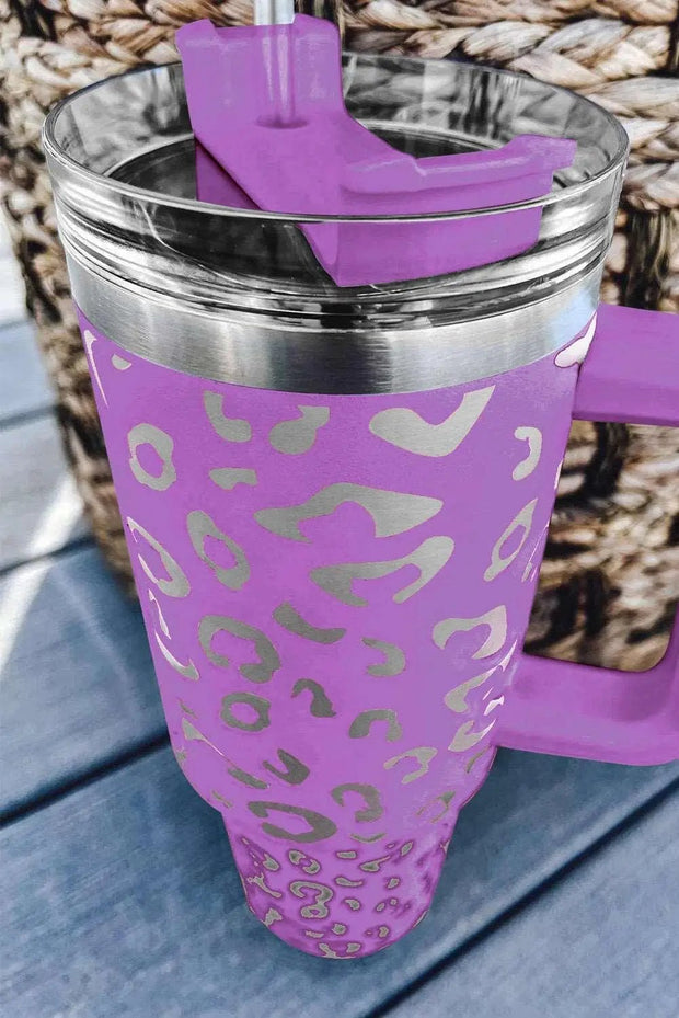 Leopard Print Spotted 304 Stainless Double Insulated Cup 40oz -