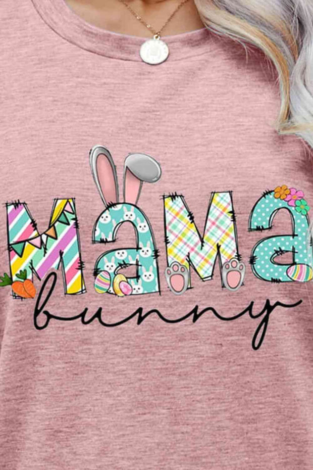 MAMA BUNNY Easter Graphic Tee -