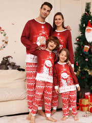 Full Size Snowman Top and Pants Set -