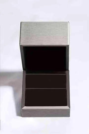 3-Carat Moissanite Platinum-Plated Side Stone Ring -