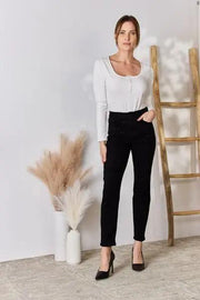 Judy Blue Full Size Rhinestone Embellished Slim Jeans -